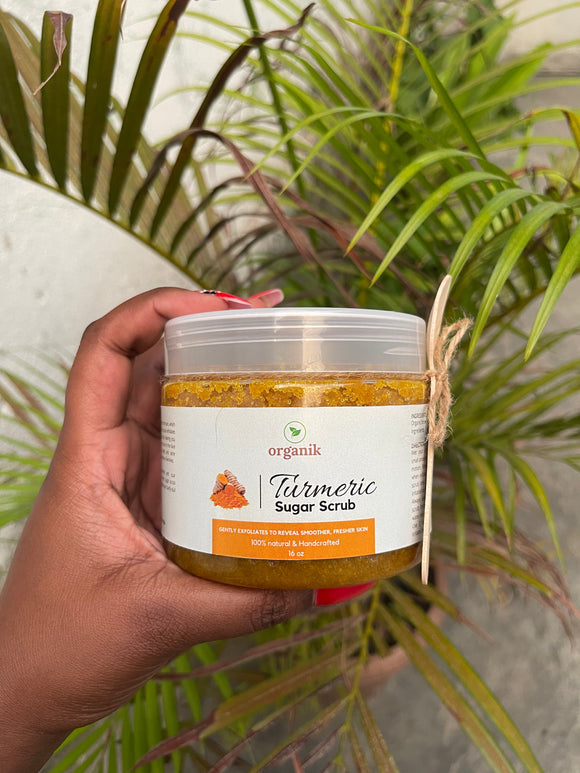 Turmeric Sugar Body Scrub