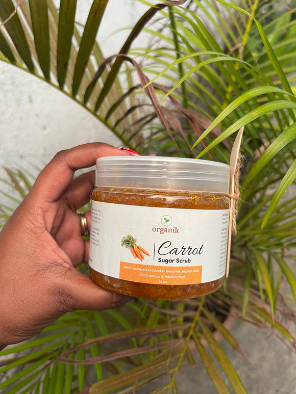 Carrot Sugar Body Scrub